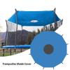 Toveival Trampoline Shade Cover, Anti-UV Sun Protection, 8ft-16ft, Blue view 3
