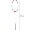XCTTEDV 8U G6 Professional Badminton Racket, All-in-one Carbon Fiber Badminton Racket, Ultra Light Badminton Racquets (Pink Racket+Pink line) view 4