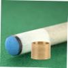 BCOATH 10pcs Replaceable Cue Ferrules Pool Cue Stick Ferrules Metal Billiard Accessories view 3