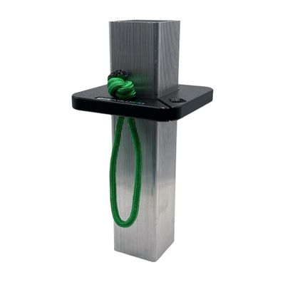 Tow-Behind Dock Storage - Keep Tubes Secure & Organized - No Drill Easy Install - Heavy Duty, UV & Rust Resistant - Made in USA- Fits a 4" Square Post