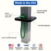 Tow-Behind Dock Storage - Keep Tubes Secure & Organized - No Drill Easy Install - Heavy Duty, UV & Rust Resistant - Made in USA- Fits a 4" Square Post view 2