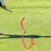 Aymzbd Golf Swing Trainer Golf Accessories Correct Grip Posture Nonslip Grip with Ribbon Training Swing Trainer Stick Warm up Rod view 3
