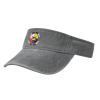 Byoblu Medicine Wheel Native Americans Sport Sun Visor Hats Cotton Ball Caps Empty Top Baseball Sun Cap for Men Women Gray view 2