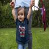 5T Navy Toddler Feeling Cute Might Throw A Tantrum Later IDK Funny Toddler T-Shirt view 2