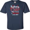 5T Navy Toddler Feeling Cute Might Throw A Tantrum Later IDK Funny Toddler T-Shirt view 3