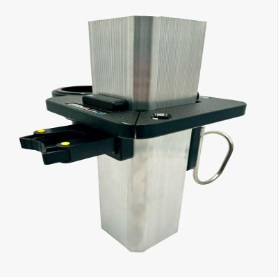 DockBloxx Ultimate Wash Station  No Drill Easy Install Dockside Cleaning Station for Boats  UV-Resistant, Marine-Grade, Weatherproof  Made in USA- Fits a 2" Square Post