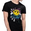 Teen Mens Blink Rock Band 182 T-Shirt Round Neck Short-Sleeve Tees T-Shirts, Cotton Tees Tops for Man M view 2