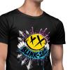 Teen Mens Blink Rock Band 182 T-Shirt Round Neck Short-Sleeve Tees T-Shirts, Cotton Tees Tops for Man M view 3