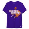 Flow Society Buzzer Beater Youth Athletic Tee Shirt - Lacrosse Shirts - Gym Shirts - Sports Shirts - Activewear - Patterned Purple view 1