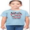 4T Light Blue Toddler Feeling Cute Might Throw A Tantrum Later IDK Funny Toddler T-Shirt
