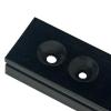 SPI, 40-8, Pair of Black Snowmobile Slide Rail Wearstrips for Arctic Cat & for Yamaha 56" Profile 2 view 3
