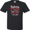 3T Black Toddler Feeling Cute Might Throw A Tantrum Later IDK Funny Toddler T-Shirt view 3