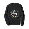Funny Gardening - Hoeing Ain't Easy Sweatshirt view 1