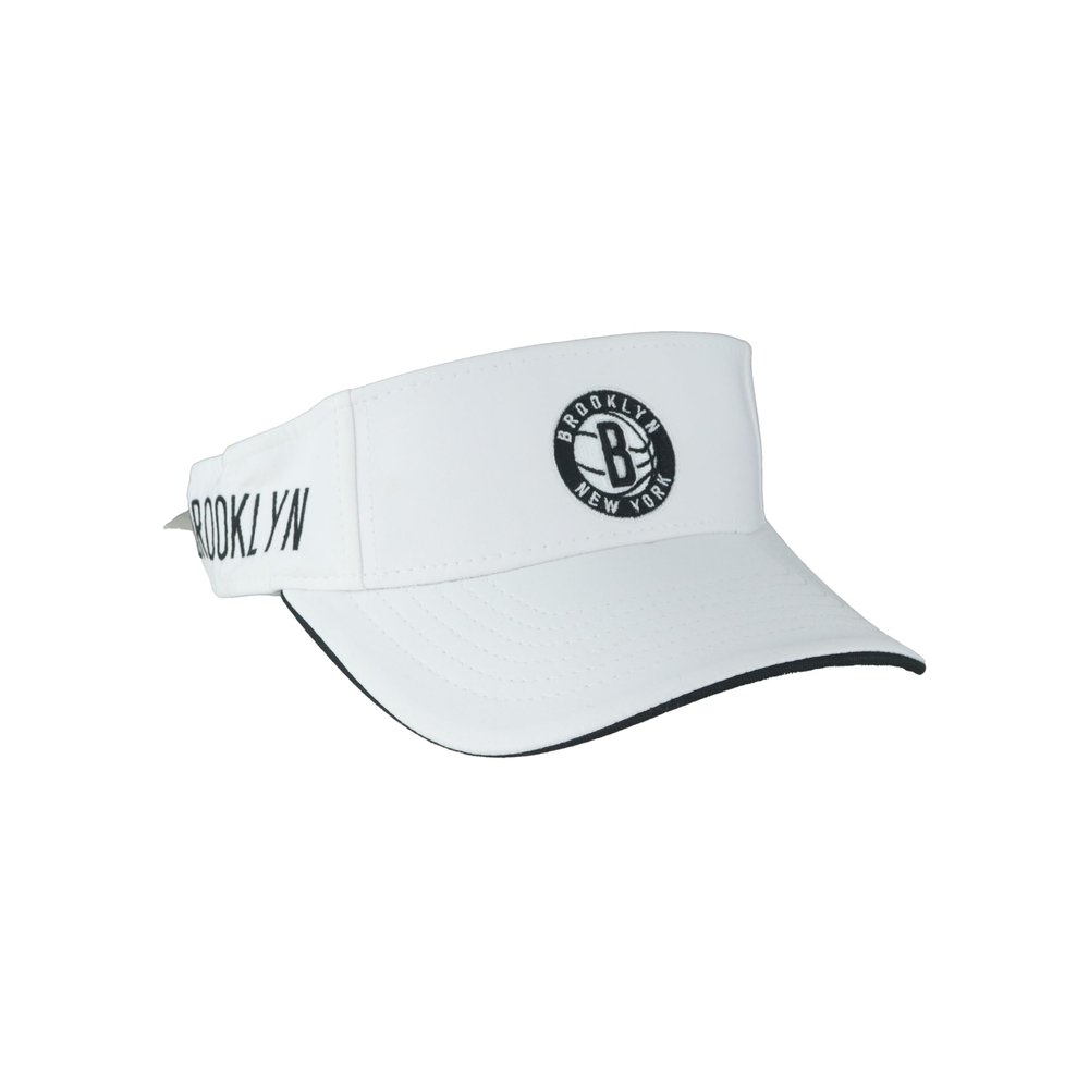 Brooklyn Nets NBA Officially Licensed Visor Impact White