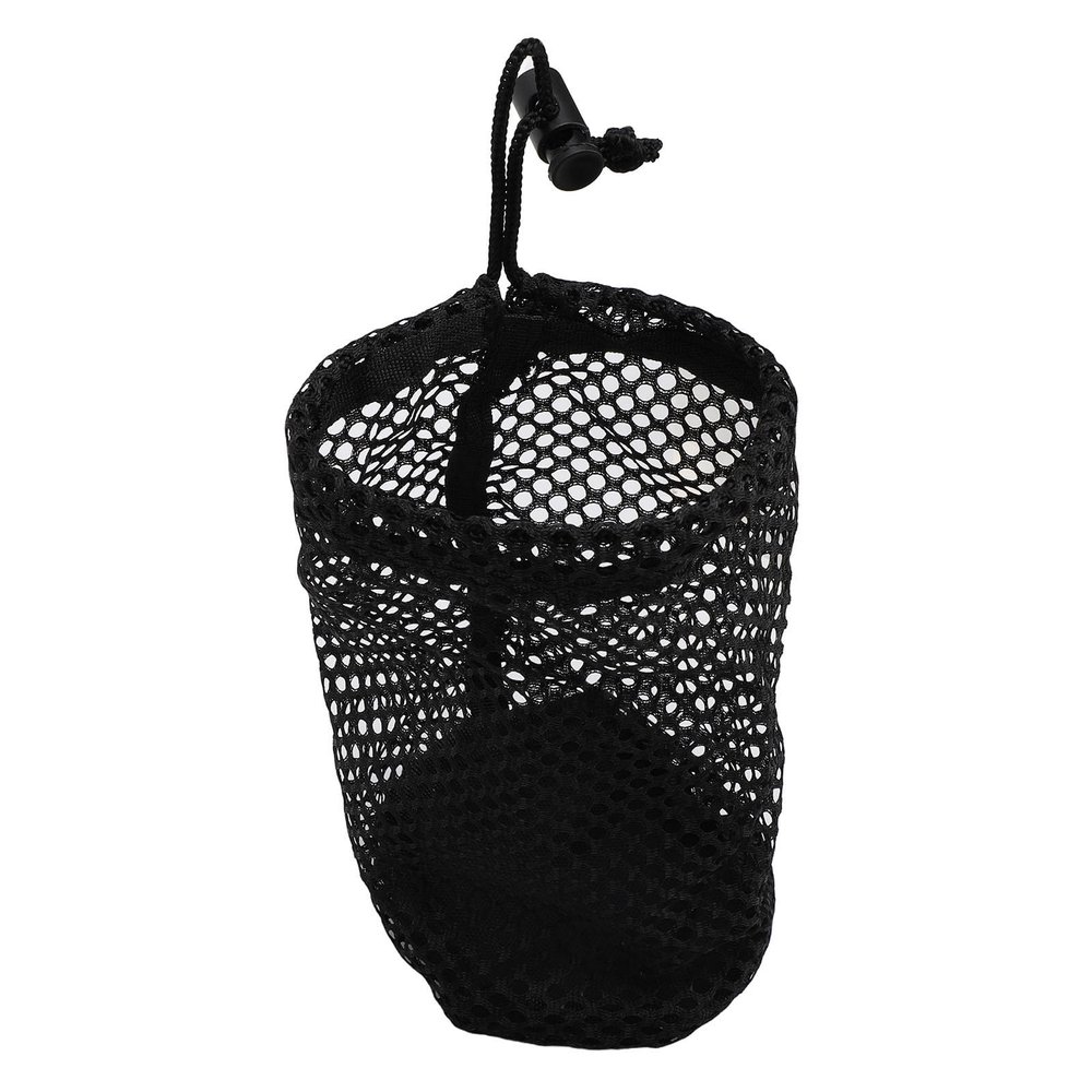 VGEBY Drawstring Mesh Bag, Nylon Portable Mesh Sports Equipment Bag Cord Lock Closure for Playing Training, Default, VGEBYy17n0pkifx