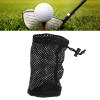 VGEBY Drawstring Mesh Bag, Nylon Portable Mesh Sports Equipment Bag Cord Lock Closure for Playing Training, Default, VGEBYy17n0pkifx view 2