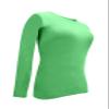 ACTIVE UNIFORMS Women's Under Scrub Tee Crew Neck Long Sleeve T-Shirt (Light Green, 3X-Large) view 4