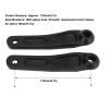 Pissente Crank Arm, 2PCS 170mm Aluminum Alloy One Pair Left Right Crankset Electric Conversion Kit Replacement Accessory for view 2