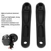 Pissente Crank Arm, 2PCS 170mm Aluminum Alloy One Pair Left Right Crankset Electric Conversion Kit Replacement Accessory for view 4