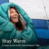 Coleman Big Bay 0/20/40F Cold-Weather Sleeping Bag, Adult Mummy Sleeping Bag with Headrest, Foot Ventilation, & Storage Sack, Big & Tall Options view 4