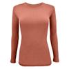 ACTIVE UNIFORMS Women's Under Scrub Tee Crew Neck Long Sleeve T-Shirt (Copper, Small) view 2
