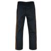 JAGUAR PRO GEAR - Stripped Karate Bottom Pants 8oz Light Weight for MMA Martial Arts Kids Adults Unisex (Black With Gold Stripes, 0000) view 2