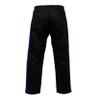 JAGUAR PRO GEAR - Stripped Karate Bottom Pants 8oz Light Weight for MMA Martial Arts Kids Adults Unisex (Black With Blue Stripes, 1) view 3