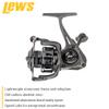Lews Custom 200 Spinning Fishing Reel, Size 200 Reel, 9+1 Bearings, 6.2:1 Gear Ratio, Aluminum Frame and Sideplate, Screw-in Aluminum Handle view 3