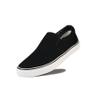 Men's Sneakers Classic Low Top Slip On Shoes Wide Canvas Skate Loafers Sneakers with Soft Insole Causal Dress Shoes for Men Comfortable Walking Shoes Slip on Sneakers for Men, Blackline, 12 view 1