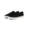 Men's Sneakers Classic Low Top Slip On Shoes Wide Canvas Skate Loafers Sneakers with Soft Insole Causal Dress Shoes for Men Comfortable Walking Shoes Slip on Sneakers for Men, Blackline, 12 view 3