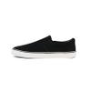 Men's Sneakers Classic Low Top Slip On Shoes Wide Canvas Skate Loafers Sneakers with Soft Insole Causal Dress Shoes for Men Comfortable Walking Shoes Slip on Sneakers for Men, Blackline, 12 view 4