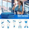 Leuceiy 4 Pack Cooling Towels (40"x12"), Cooling Towels for Neck and Face, Gym Towel for Working Out, Soft Breathable Microfiber Ice Towel for Yoga Sport Running Golf view 3