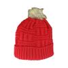 Chicago Bulls NBA Officially Licensed Women's Beanie Faux Fur Pom view 2