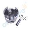 12110-96353 71mm Piston Set STD for Suzuki Outboard Motor 2T DT30 30HP Piston Set STD 12110-96350 Piston Ring 12140-96301 view 3