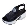 Generic Comfortable Working Nurse Shoes For Women Open Toe Sandals For Women Sandasls Summer Dressy Air Cushion Orthopedic Diabetic Walking Wedge Sneaker , 6.5, Black view 1