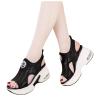 Generic Comfortable Working Nurse Shoes For Women Open Toe Sandals For Women Sandasls Summer Dressy Air Cushion Orthopedic Diabetic Walking Wedge Sneaker , 6.5, Black view 2