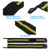 PATIKIL Wrist Brace, 2 Pcs Lifting Wrist Wraps Wrist Brace for Tunnel Gym Straps for Men Women Weightlifting Powerlifting, Gold Tone view 3