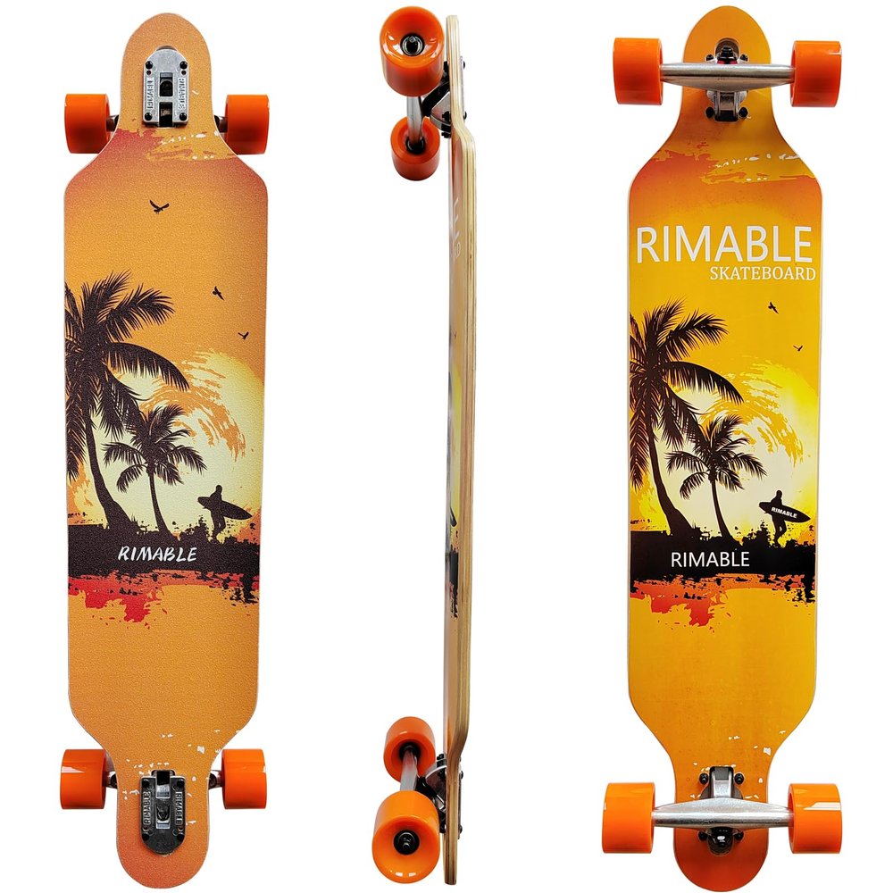 RIMABLE Drop-Through Longboard (41-inch) (TOPSURF)