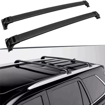 YHELI 2PCS Aluminum Crossbar roof Rails Fits for Sequoia 2023 2024 Cross Bar Roof Rack, black, nfbd38