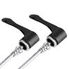 RiToEasysports 1 Pair Quick Release Skewers Axle,157MM 197MM Aluminum Alloy Quick Release Skewer Set for Road (Black) view 4