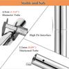 JYDQMOLS Dance Pole Portable Dancing Pole Spinning Dancing Pole Apartment Friendly, Heavy Duty Steel Stripper Pole Workout Equipment, No Drilling Fitness Pole with Full Kit(25cm (10") Extension Pole) view 2