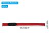 PATIKIL Lifting Straps Gym, 2 Pcs Gym Wrist Straps Padded for Weightlifting Gym Straps for Men Women Weightlifting Powerlifting, Red view 2