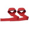 PATIKIL Lifting Straps Gym, 2 Pcs Gym Wrist Straps Padded for Weightlifting Gym Straps for Men Women Weightlifting Powerlifting, Red view 4