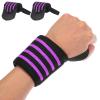 PATIKIL Wrist Brace, 2 Pcs Lifting Wrist Wraps Wrist Brace for Tunnel Gym Straps for Men Women Weightlifting Powerlifting, Light Purple view 1