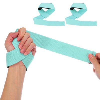 PATIKIL Lifting Straps Gym, 2 Pcs Gym Wrist Straps Padded for Weightlifting Gym Straps for Men Women Weightlifting Powerlifting, Green