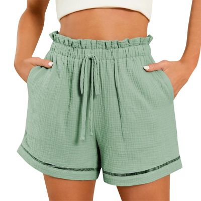 of Today Prime Womens Yoga Shorts with Pockets Summer Casual Wide Leg Shorts Womens Summer Outfits Casual Denim Shorts Women Work Shorts Women Shorts High Waisted Women's High