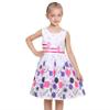Girls Dress Geometric Colorful Circle Dot School Casual Sundress Summer 11-12 view 2