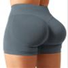 YEOREO SoftHue Women Workout Gym Impact Shorts Hidden Scrunch Butt Lifting 2.5"/3.6"/4.5"/6" Seamless Shorts Dark Grey XL view 1