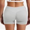 YEOREO SoftHue Women Workout Gym Impact Shorts Hidden Scrunch Butt Lifting 2.5"/3.6"/4.5"/6" Seamless Shorts Beige S view 4