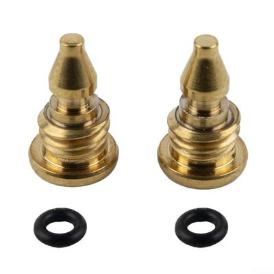 2pcs Bicycle Bleed Screws With O-ring for MAGURA EBT Bike,Bike Alloy Bolts Bicycle Fuel Tank Oil Filling Hole Screw(Golden)